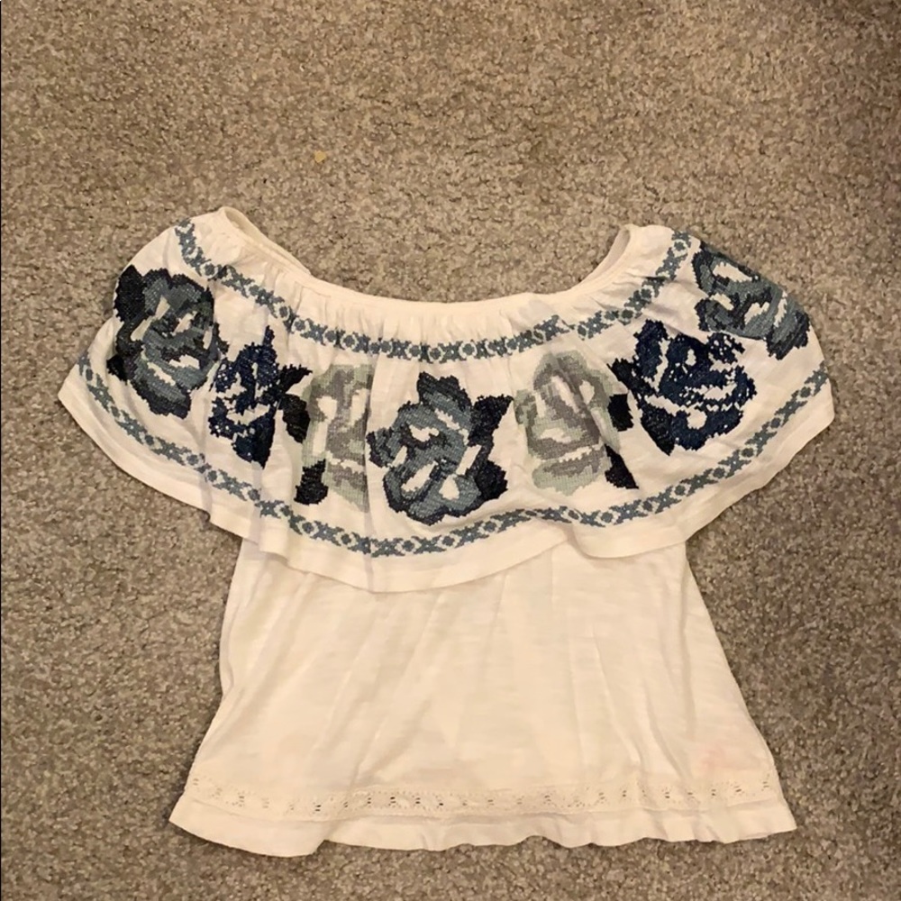 Free People off she shoulder top
